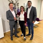 Award mit Peter Winterstein, Silvia Ecker, Tobias Senninger